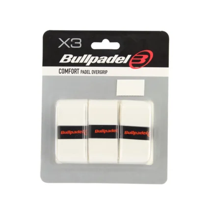 Pack 3 Overgrip Bullpadel Bianco GB-1200