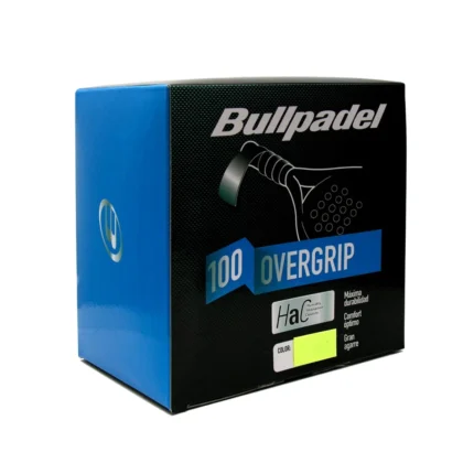 Scatola Overgrip Bullpadel Hac Giallo Fluo 100 Pezzi
